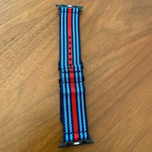 Porsche Martini stripe Apple Watch band